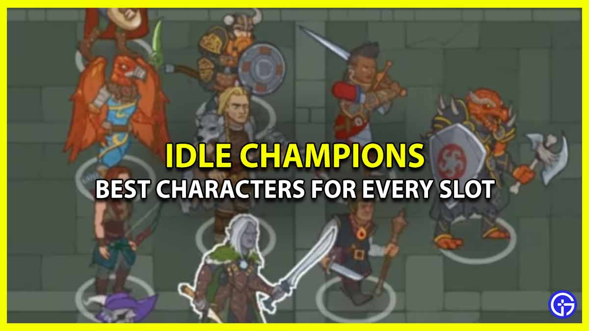 Los mejores personajes de Idle Champions Of The Forgotten Realms