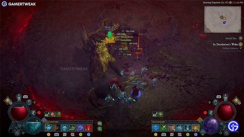 Diablo 4 Ashava Reward Drops