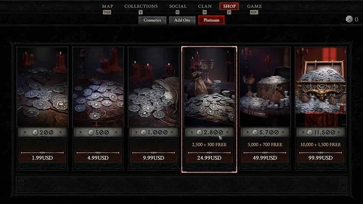 Diablo 4: How To Earn & Get Platinum (Currency Guide)