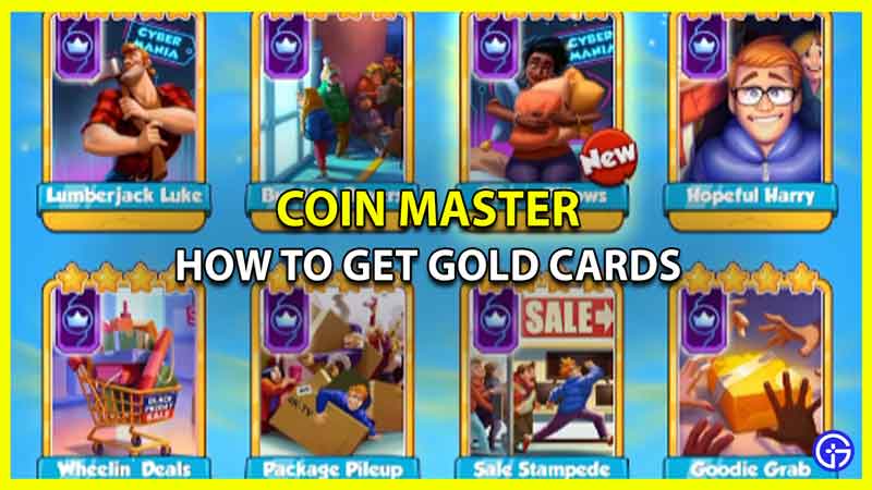 get Gold Cards in Coin Master