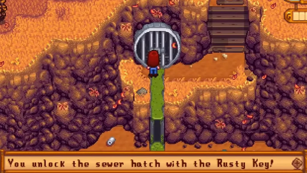 Get Rusty Sewer Key In Stardew Valley