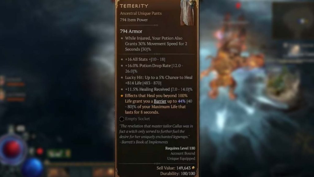 How To Unlock Diablo 4 Temerity Pants - Gamer Tweak