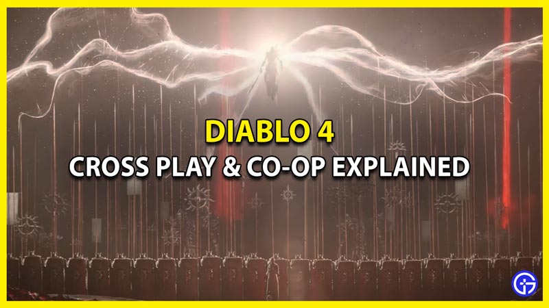 How Does Cross Play & Co-Op Work In Diablo 4