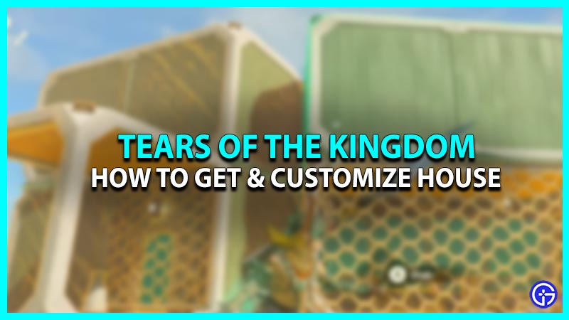 How to Buy & Customize House in Tears of the Kingdom (TOTK)