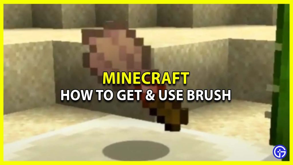 How To Get & Use Brush In Minecraft