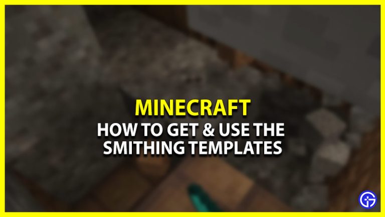 Complete Smithing Template Guide In Mincraft 1.20