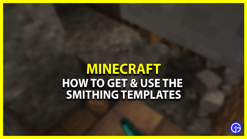 Minecraft Smithing Templates