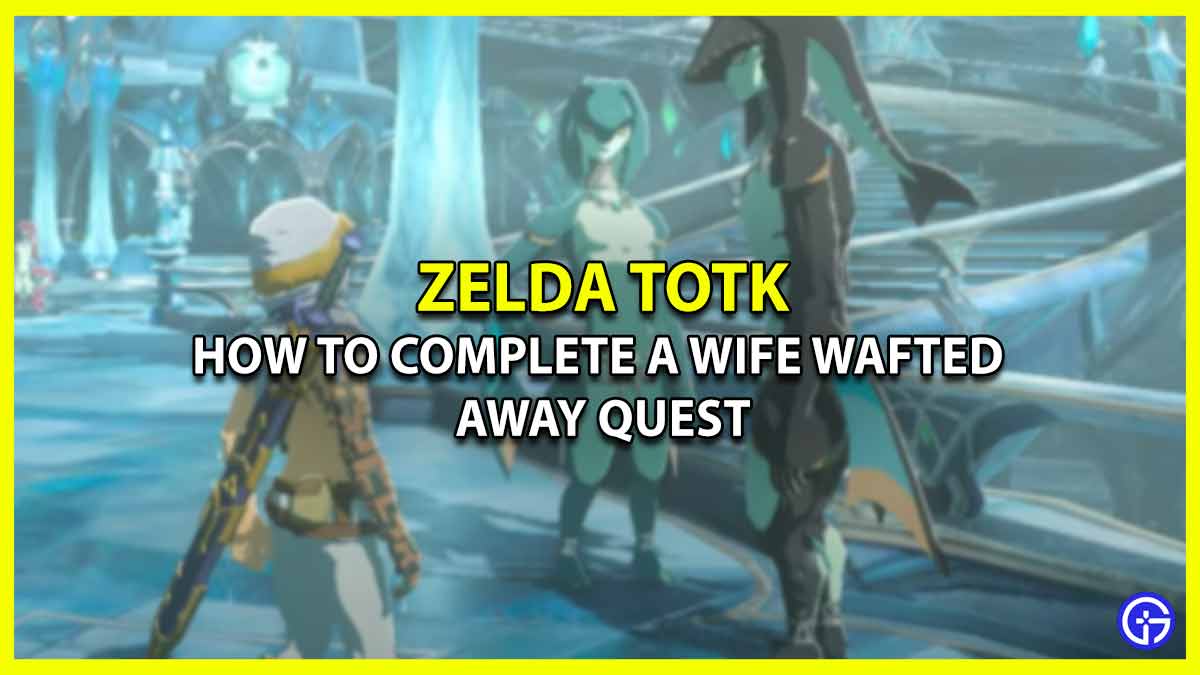 How to Complete A Wife Wafted Away Quest in TotK (Mei Location)