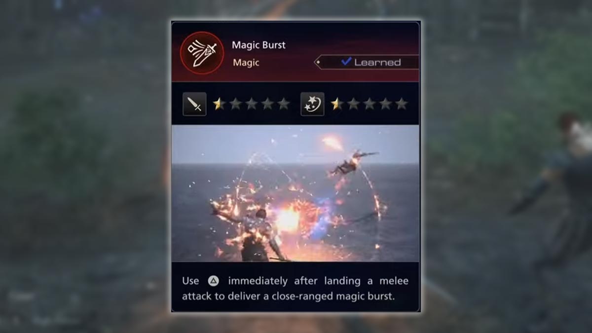How to Unlock & Use Magic Burst Ability in FF16
