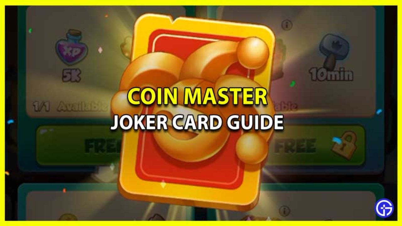 How To Get & Use Joker Card In Coin Master - Gamer Tweak