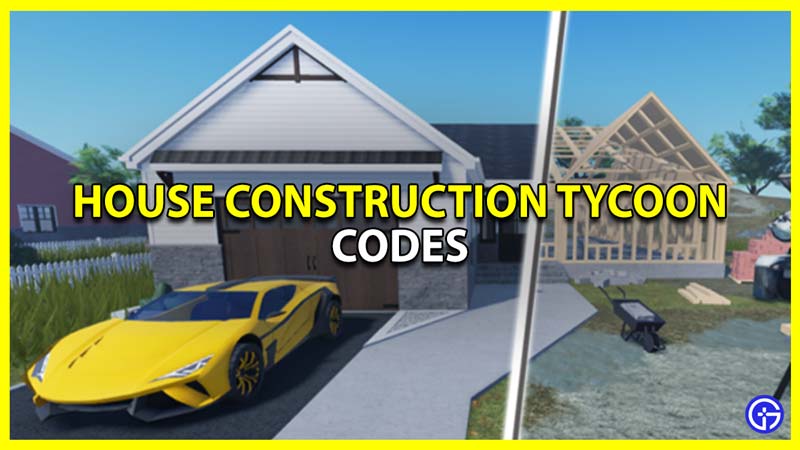 House Construction Tycoon Codes