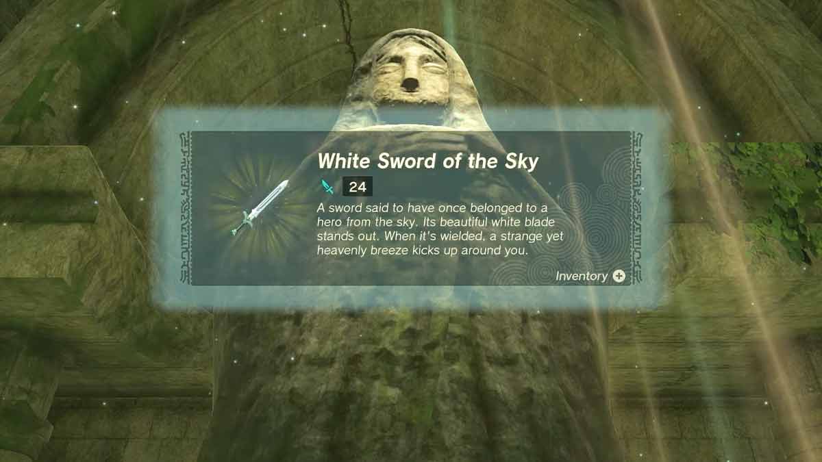 Tears Of The Kingdom White Sword Of The Sky Guide