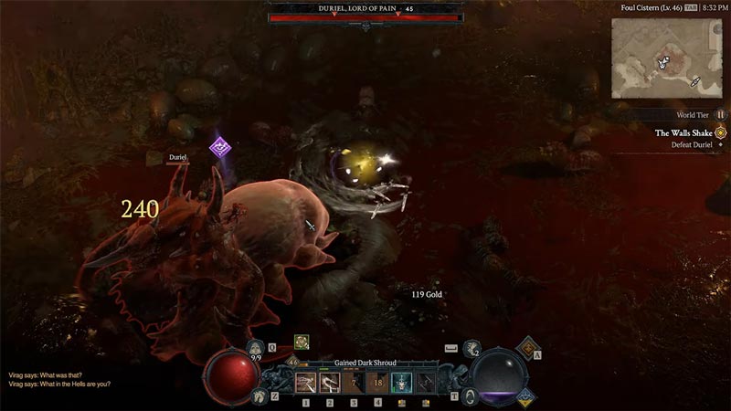 Tips to Defeat Duriel in Diablo 4