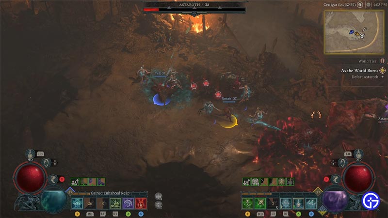 Tips to defeat Astaroth in Diablo 4