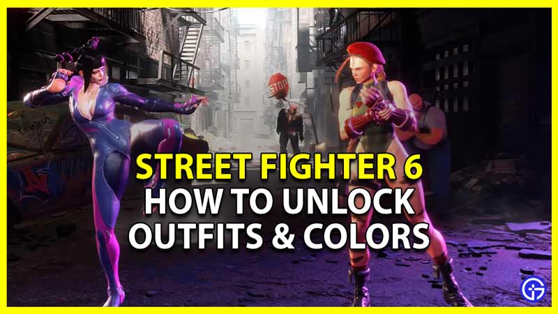 Unlock Outfits and Colors from World Tour Street Fighter 6