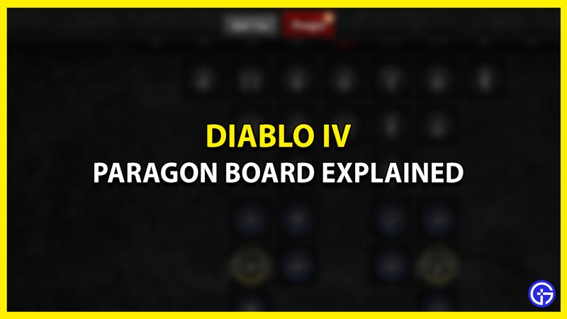 What is a Paragon Board in Diablo 4