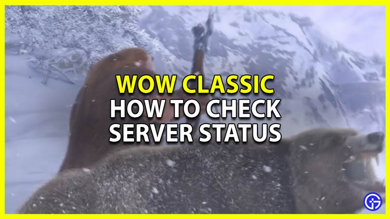 WoW Classic Server Status