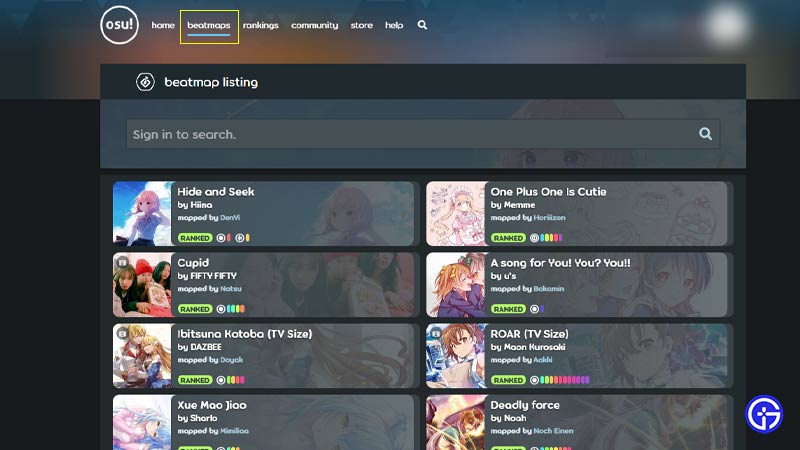 osu add get more songs
