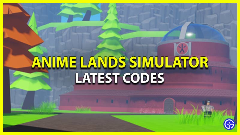 anime lands simulator codes