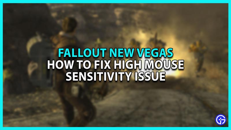 Fix High Mouse Sensitivity issue in Fallout New Vegas