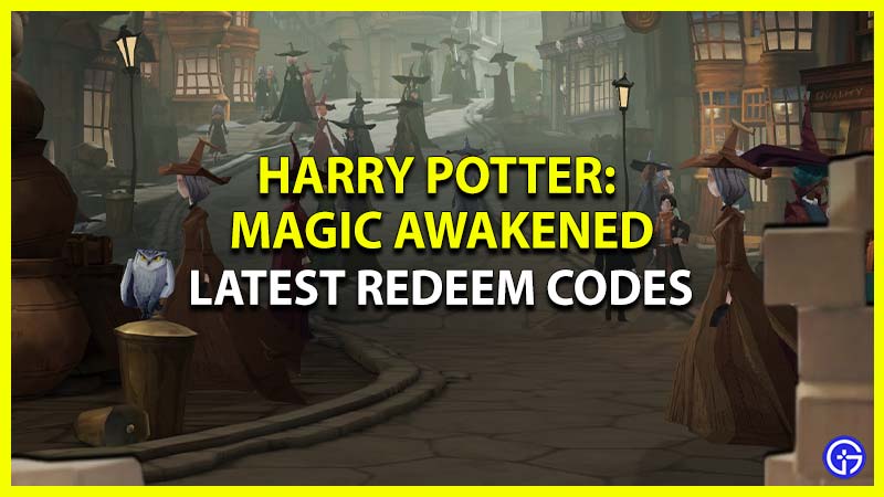 harry potter magic awakened redeem codes
