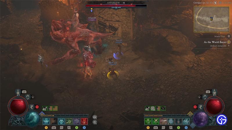Diablo 4 Beat Astaroth Moves and Counters