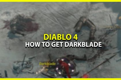 how to get darkblade in diablo 4