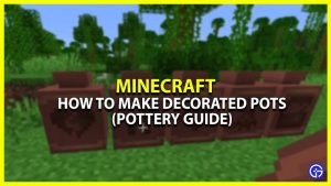 How To Decorate Pots In Minecraft 1.20 (How To Make Pottery)