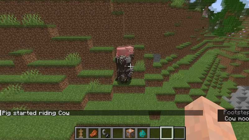 New Ride Command in Minecraft 1.20