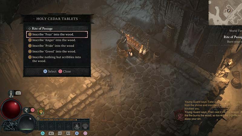 Complete Rite of Passage to get into Kyovashad in DIablo IV