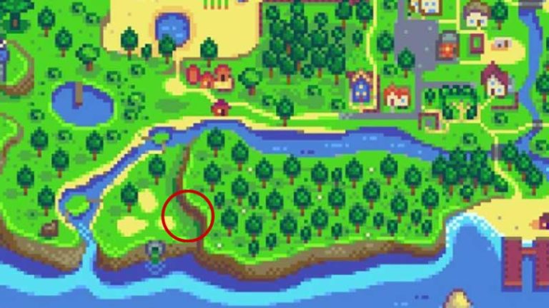 Robins Lost Axe Location Stardew Valley 768x432 