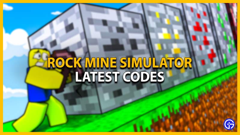 rock mine simulator codes