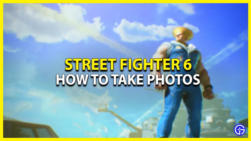 how to take photos in street fighter 6