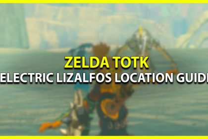 electric lizalfos locations in tears of the kingdom