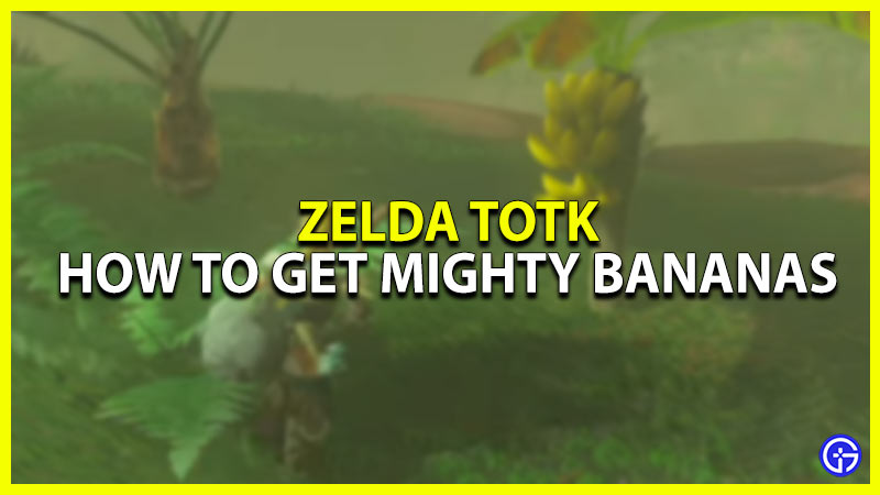 how to get mighty bananas in zelda tears of the kingdom