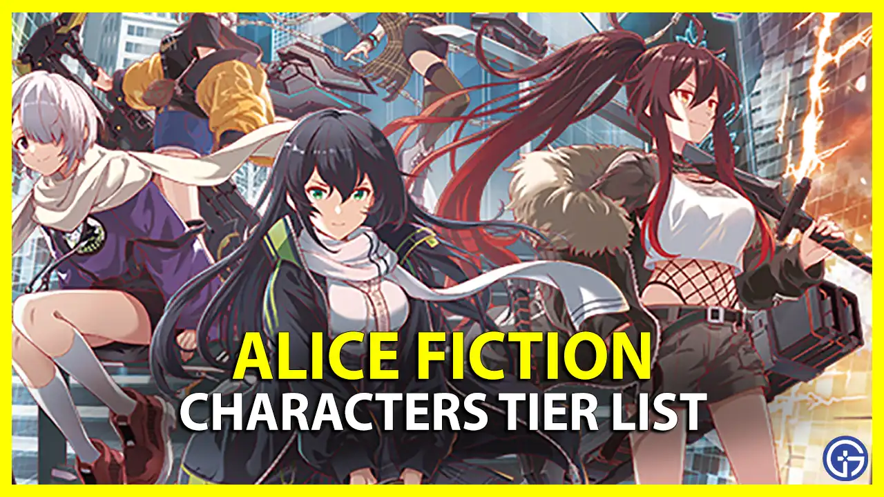 ALICE Fiction Characters Tier List