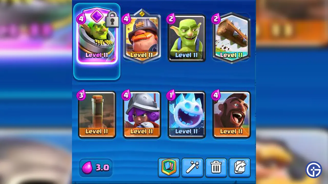 Best Deck For Goblin Delivery In Clash Royale to speed up cycle and destroy tower powerful 