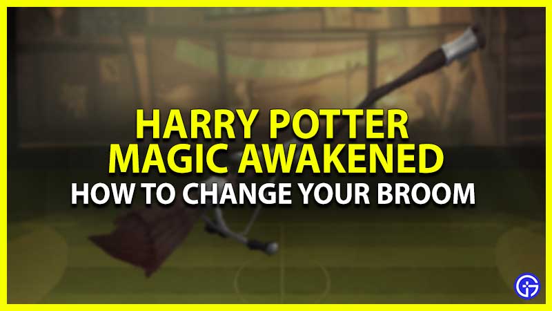 Change Your Broom HP Magic Awakened