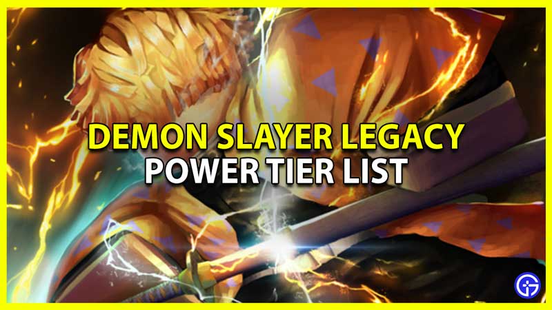 Demon Slayer Legacy Tier List Best BDA Ranked