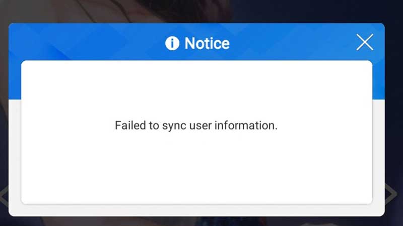 Failed to Sync User Information Nikke Goddess Of Victory