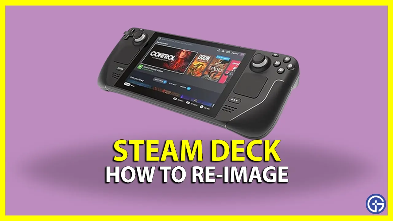 How to Re-Image Steam Deck (Get Recovery Image)
