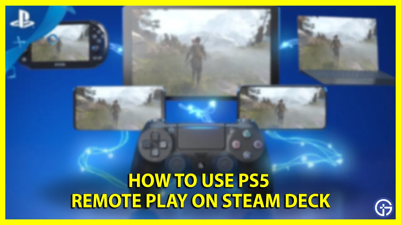 PS5 Remote Play On Steam Deck