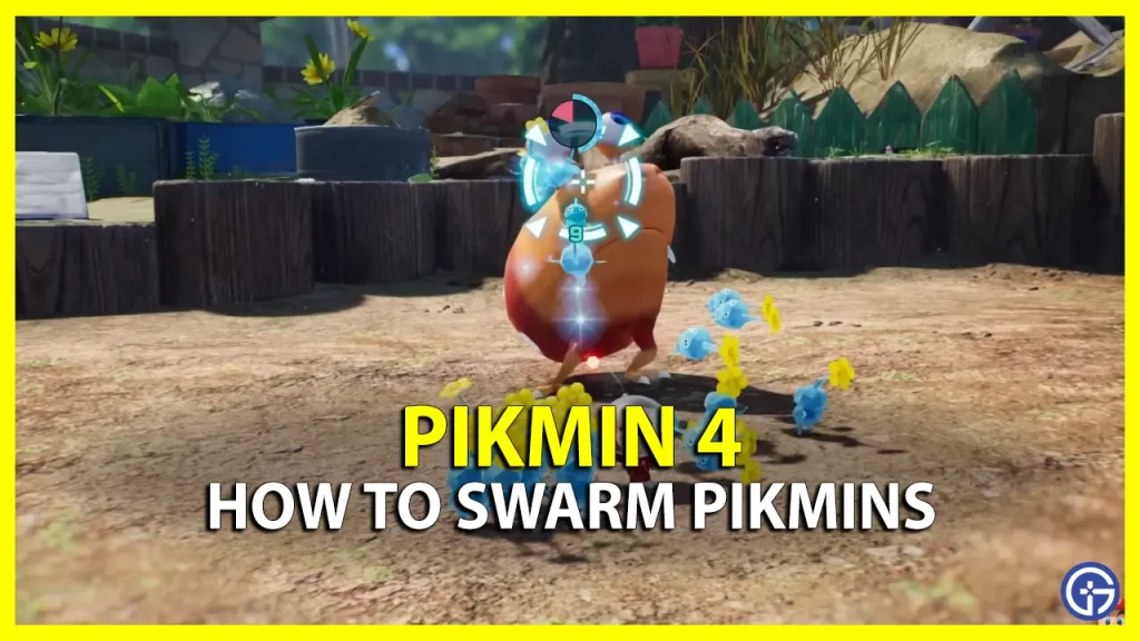 How to Swarm or Form Line in Pikmin 4