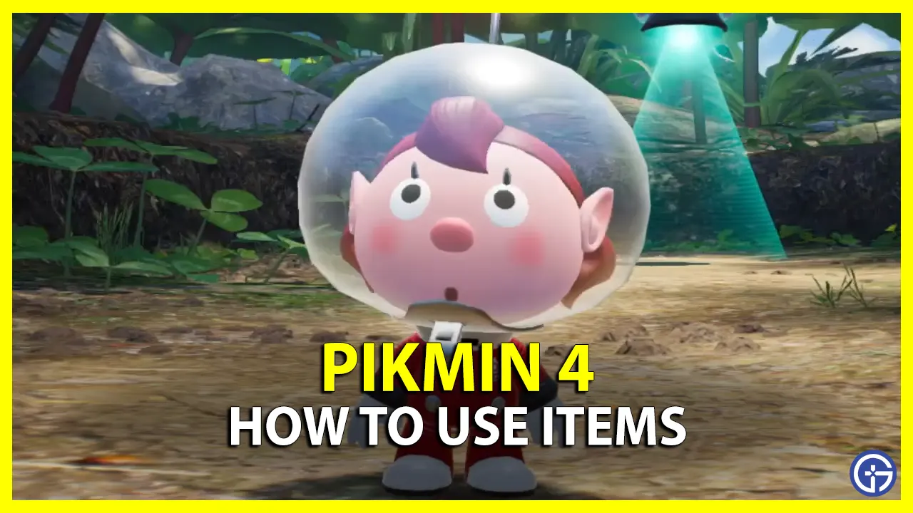 How To Use Pikmin 4 Items