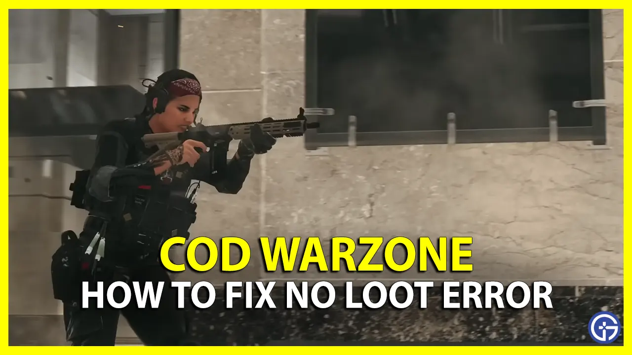 How to Fix COD Warzone No Loot