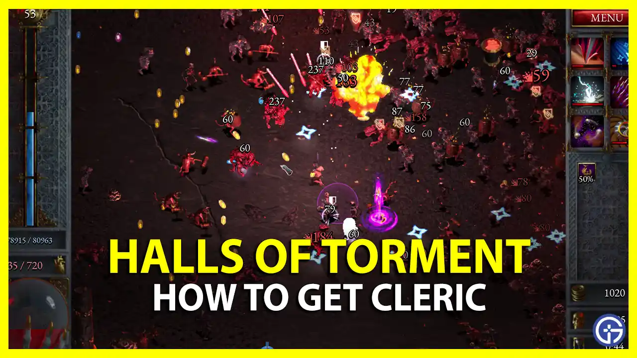 How to Get Cleric in Halls of Torment