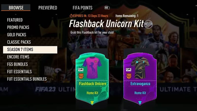 How to Get Extravaganza Home Kit in FIFA 23 UT