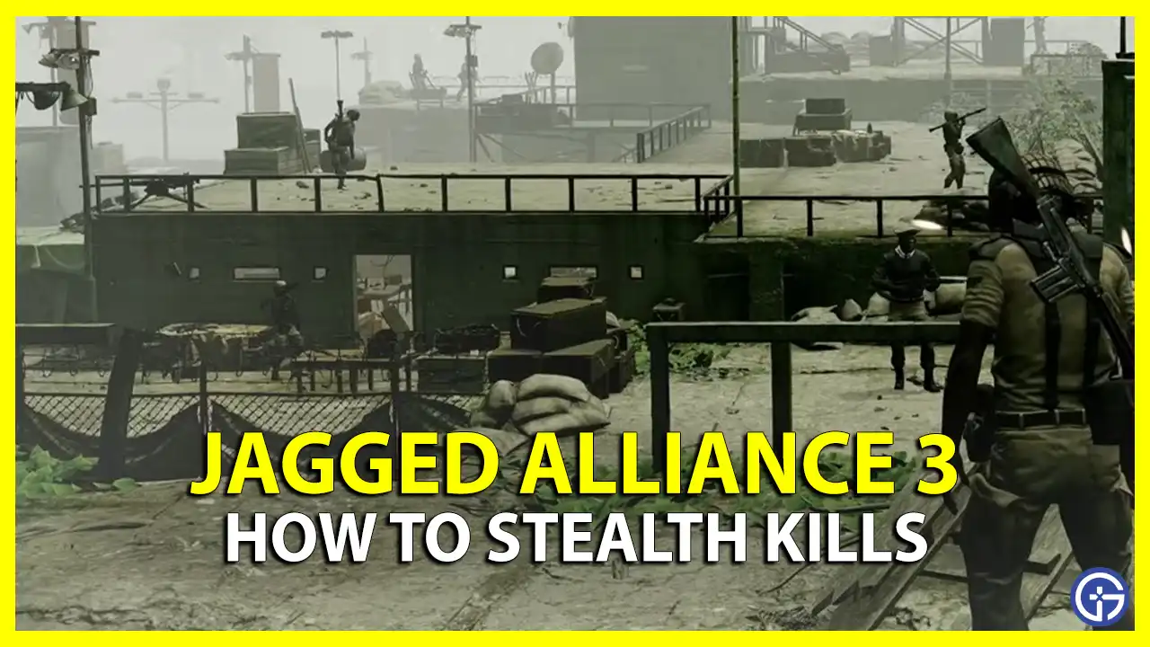 How to Melee Stealth Kills in Jagged Alliance 3