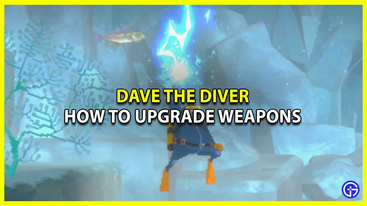 How to Weapon Upgrades in Dave the Diver (Permanently Upgrades)