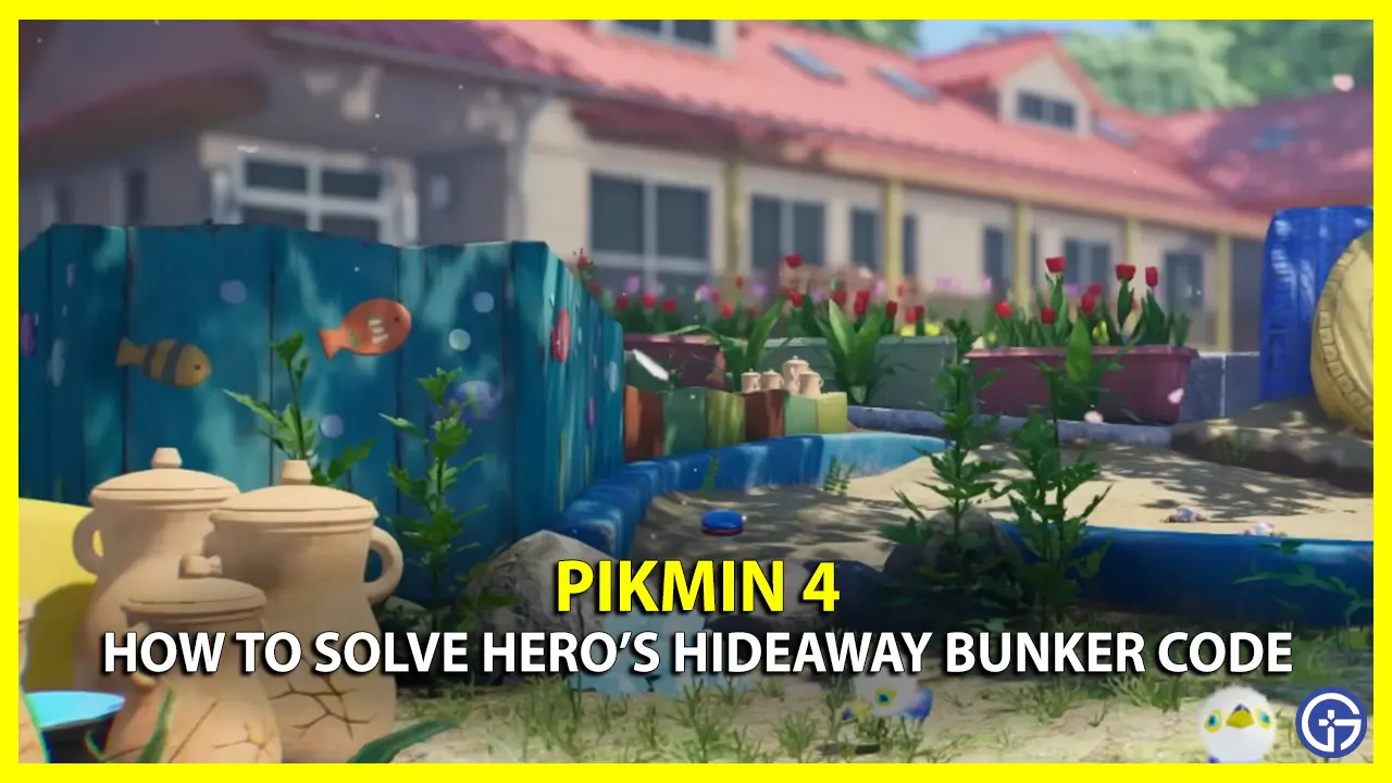 how to Solve Hero's Hideaway Bunker Code in Pikmin 4